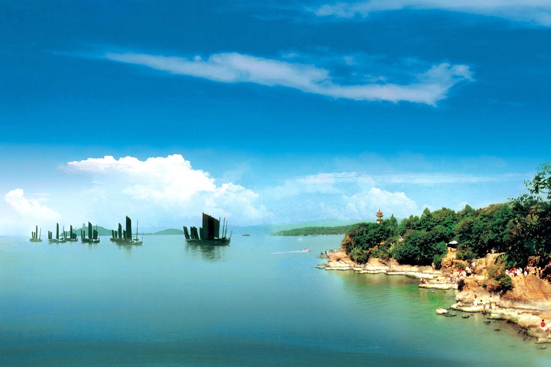 Sheraton Wuxi Binhu Hotel Bagian luar foto